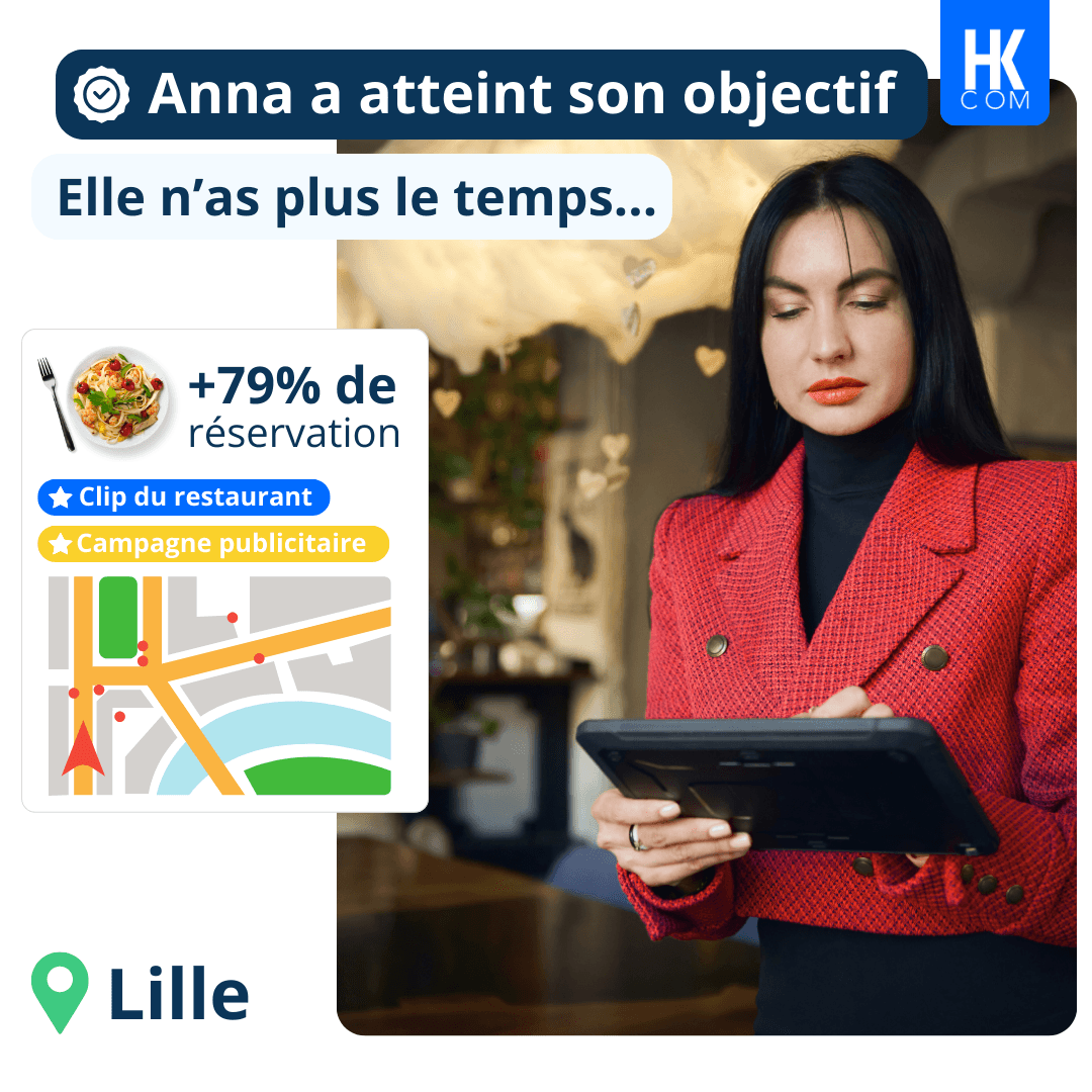 Anna - +79% de réservation - Lille