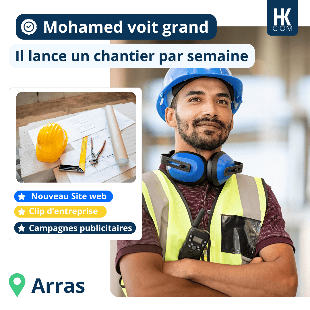Mohamed - 1 chantier par semaine - Arras