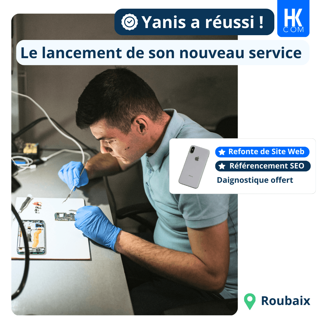 Yanis - Nouveau service lancé - Roubaix